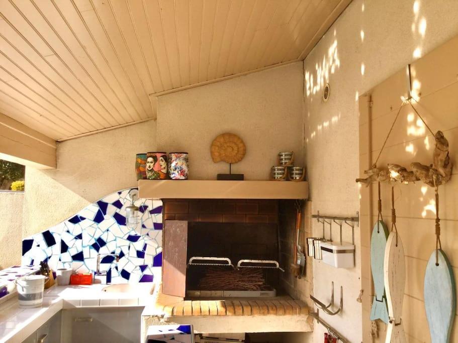 La Maison Du Bonheur F5 Jardin Et Piscine Narbonne Bagian luar foto