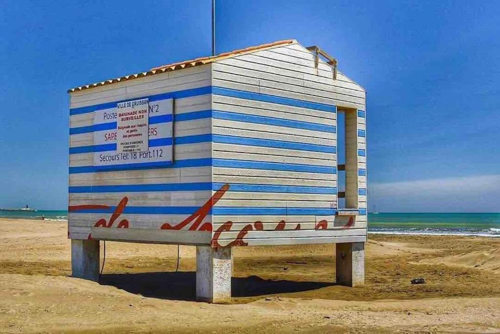 La Maison Du Bonheur F5 Jardin Et Piscine Narbonne Bagian luar foto